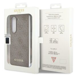 Guess GUHCZFD5GF4GBR F946 Z Fold5 brown/brown hardcase 4G Charms Collection | Techbox