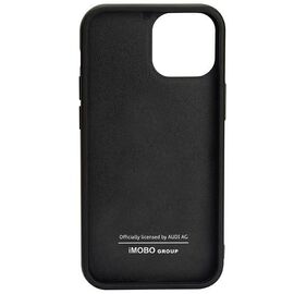 Audi Carbon Fiber Stripe iPhone 11 / Xr 6.1" black/black hardcase AUS-TPUPCIP11-R8/D1-BK | Techbox