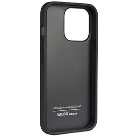 Audi Synthetic Leather iPhone 13 Pro / 13 6.1" black/black hardcase AU-TPUPCIP13P-TT/D1-BK | Techbox