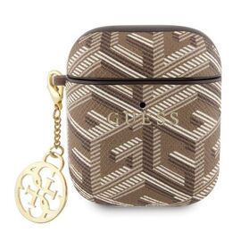 Guess GUA2PGCE4CW case for AirPods 1/2 - brown GCube Charm - Smartphone Accessories - Cables & Accessories - Techbox