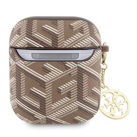 Guess GUA2PGCE4CW case for AirPods 1/2 - brown GCube Charm - Smartphone Accessories - Cables & Accessories - Techbox