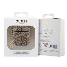 Guess GUA2PGCE4CW case for AirPods 1/2 - brown GCube Charm - Smartphone Accessories - Cables & Accessories - Techbox