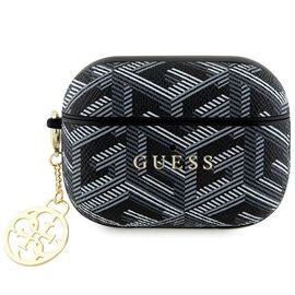 Guess GUAP2PGCE4CK case for AirPods Pro 2 cover - black GCube Charm | Techbox