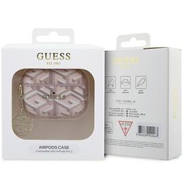 Guess GUAP2PGCE4CP case for AirPods Pro 2 cover - pink GCube Charm | Techbox