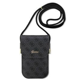Guess GUOWBP4SNSK handbag - black 4G Metal Script Logo | Techbox
