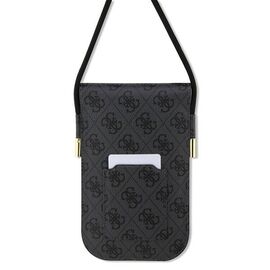 Guess GUOWBP4SNSK handbag - black 4G Metal Script Logo | Techbox