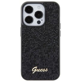 Guess Disco Metal Script case for iPhone 15 Pro - black - Apple Cases - Cases - Techbox