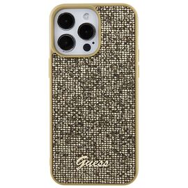 Guess Disco Metal Script case for iPhone 15 Pro Max - gold - Apple Cases - Cases - Techbox
