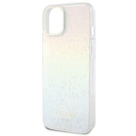 Guess IML Faceted Mirror Disco Iridescent case for iPhone 15 - multicolored - Apple Cases - Cases - Techbox