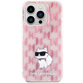 Karl Lagerfeld Monogram Choupette case for iPhone 15 Pro Max - pink - Uncategorized Cases (2) - Cases - Techbox