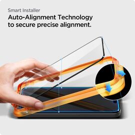 Spigen ALM Glass FC tempered glass for iPhone 15 - black 2 pcs. | Techbox