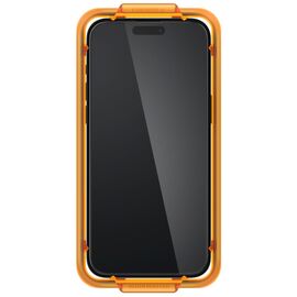 Spigen ALM Glass FC Tempered Glass for iPhone 15 Pro - Black 2 pcs. | Techbox