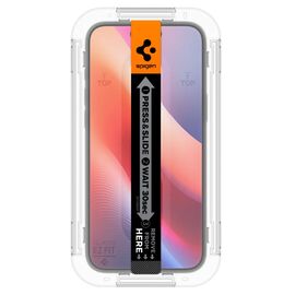 Spigen Glas.tR EzFit Privacy Tempered Glass for iPhone 15/16 with Adapter (2 pcs.) | Techbox