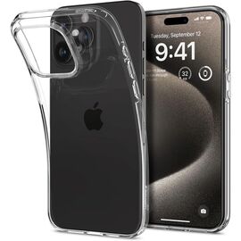 Spigen LIQUID CRYSTAL IPHONE 15 PRO MAX CRYSTAL CLEAR - Apple Cases - Cases - Techbox
