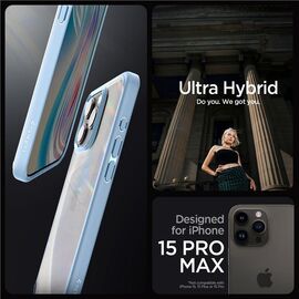 Spigen Ultra Hybrid, sierra blue - iPhone 15 Pro Max - Apple Cases - Cases - Techbox