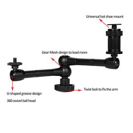 Clamp holder for camera, camera, microphone | Techbox