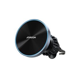 Joyroom magnetic car holder 15W wireless charger for air vent black (JR-ZS240 Pro) - Smartphone Holders - Smartphones - Techbox