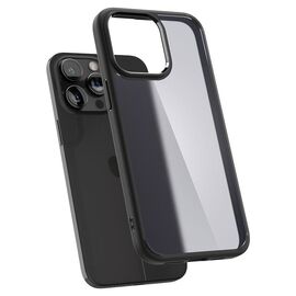 Spigen Ultra Hybrid iPhone 15 Pro Case - Clear Black | Techbox