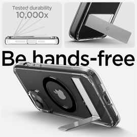 Spigen Ultra Hybrid S MagSafe case with stand for iPhone 15 Plus - black - Apple Cases - Cases - Techbox