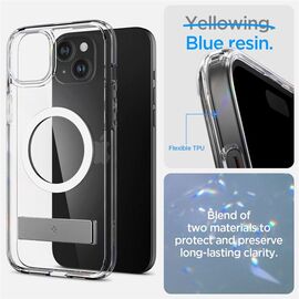 Spigen Ultra Hybrid S MagSafe, crystal clear - iPhone 15 Plus - Apple Cases - Cases - Techbox