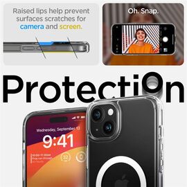 Spigen Ultra Hybrid S MagSafe, crystal clear - iPhone 15 Plus - Apple Cases - Cases - Techbox