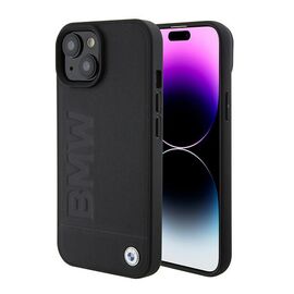 BMW BMHMP15SSLLBK iPhone 15 6.1" black/black Magsafe hardcase Signature Logo Imprint - Apple Cases - Cases - Techbox