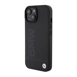 BMW BMHMP15SSLLBK iPhone 15 6.1" black/black Magsafe hardcase Signature Logo Imprint - Apple Cases - Cases - Techbox