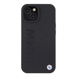BMW BMHMP15SSLLBK iPhone 15 6.1" black/black Magsafe hardcase Signature Logo Imprint - Apple Cases - Cases - Techbox
