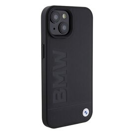 BMW BMHMP15SSLLBK iPhone 15 6.1" black/black Magsafe hardcase Signature Logo Imprint - Apple Cases - Cases - Techbox