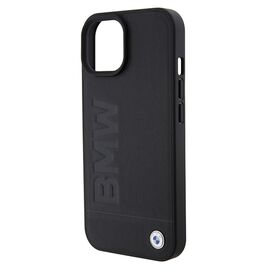BMW BMHMP15SSLLBK iPhone 15 6.1" black/black Magsafe hardcase Signature Logo Imprint - Apple Cases - Cases - Techbox