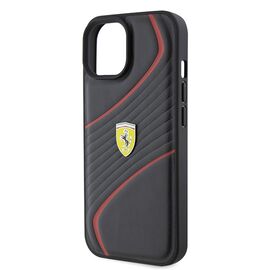 Ferrari FEHCP15SPTWK iPhone 15 6.1" black/black hardcase Twist Metal Logo | Techbox