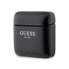 Guess Bluetooth headphones GUTWSSU20ALEGK TWS + docking station black/black Printed Logo | Techbox