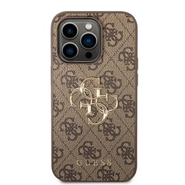 Guess GUHCP15L4GMGBR iPhone 15 Pro 6.1" brown/brown hardcase 4G Big Metal Logo | Techbox