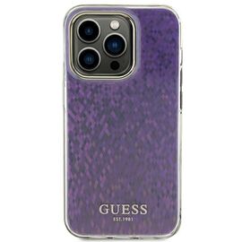Guess GUHCP15LHDECMP iPhone 15 Pro 6.1" pink/pink hardcase IML Faceted Mirror Disco Iridescent | Techbox