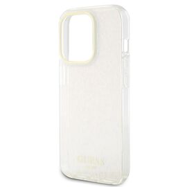 Guess GUHCP15LHDECMP iPhone 15 Pro 6.1" pink/pink hardcase IML Faceted Mirror Disco Iridescent | Techbox