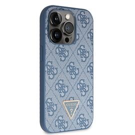 Guess GUHCP15LP4TDSCPB iPhone 15 Pro 6.1" blue/blue hardcase Crossbody 4G Metal Logo |  Techbox