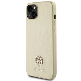 Guess GUHCP15MPS4DGPD iPhone 15 Plus 6.7" gold/gold hardcase Strass Metal Logo - Apple Cases - Cases - Techbox