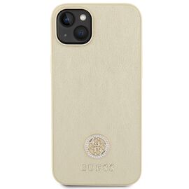 Guess GUHCP15MPS4DGPD iPhone 15 Plus 6.7" gold/gold hardcase Strass Metal Logo - Apple Cases - Cases - Techbox
