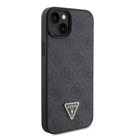 Guess GUHCP15SP4TDSCPK iPhone 15 6.1" black/black hardcase Crossbody 4G Metal Logo |  Techbox