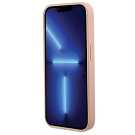Guess GUHCP15XPCRTHCP iPhone 15 Pro Max pink/pink hardcase Croco Triangle Metal Logo | Techbox
