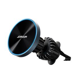 Joyroom magnetic car holder 15W wireless charger for air vent black (JR-ZS240 Pro) - Smartphone Holders - Smartphones - Techbox
