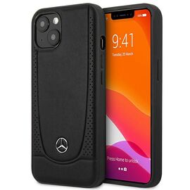 Mercedes MEHCP15MARMBK iPhone 15 Plus 6.7" black/black hardcase Leather Urban | Techbox