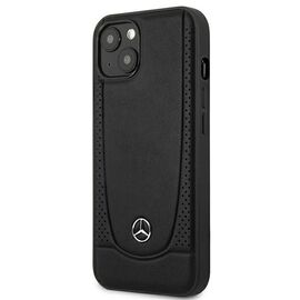 Mercedes MEHCP15MARMBK iPhone 15 Plus 6.7" black/black hardcase Leather Urban | Techbox