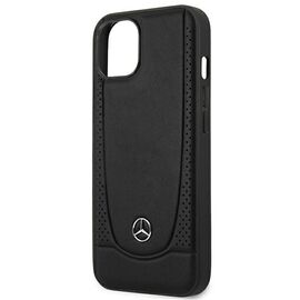 Mercedes MEHCP15MARMBK iPhone 15 Plus 6.7" black/black hardcase Leather Urban | Techbox