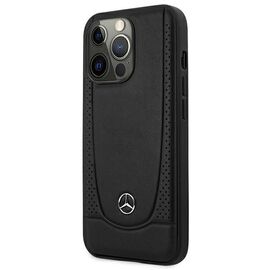 Mercedes MEHCP15XARMBK iPhone 15 Pro Max 6.7" black/black hardcase Leather Urban | Techbox