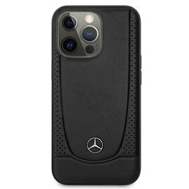 Mercedes MEHCP15XARMBK iPhone 15 Pro Max 6.7" black/black hardcase Leather Urban | Techbox