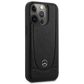 Mercedes MEHCP15XARMBK iPhone 15 Pro Max 6.7" black/black hardcase Leather Urban | Techbox