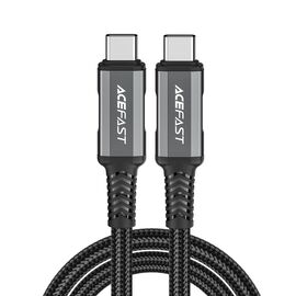 Acefast C1-09 USB-C / USB-C USB4 PD3.1 cable 5A 1m - gray-black | Techbox