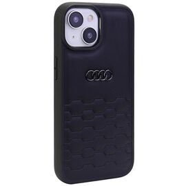 Audi GT Synthetic Leather case for iPhone 15 Plus - black | Techbox