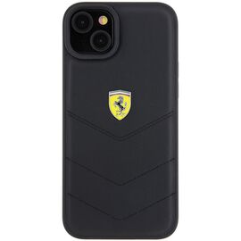 Ferrari FEHCP15MRDUK iPhone 15 Plus 6.7" black/black hardcase Quilted Metal Logo - Apple Cases - Cases - Techbox